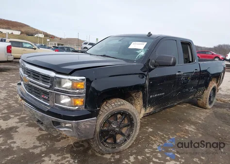 2014 Chevrolet Silverado 1500 2Lt из США, поврежденный, VIN 1GCVKREC8EZ159875
